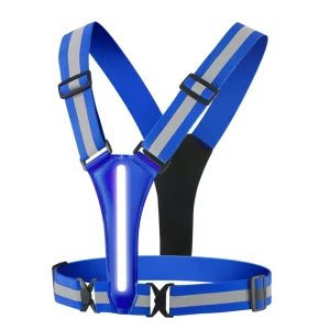 LED Reflective Running Cycling Vest